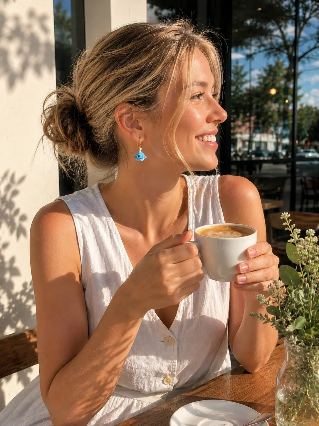 Whale Earrings