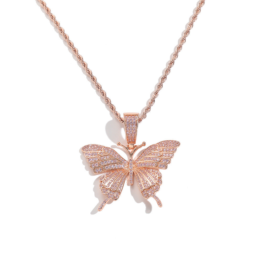 Stainless Steel Necklace  | Flying animal