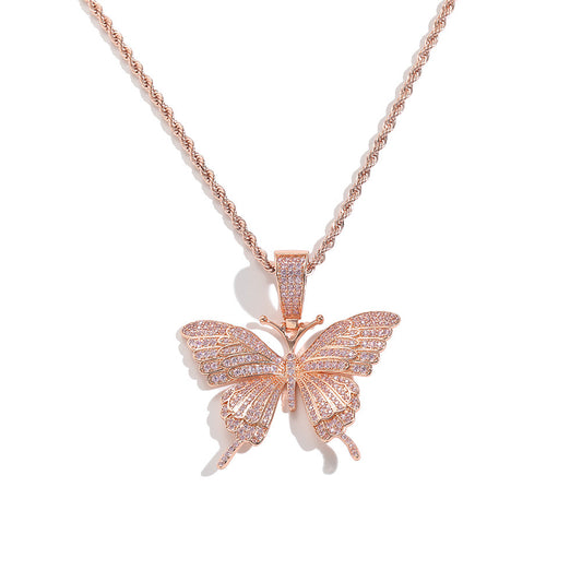 Stainless Steel Necklace  | Flying animal
