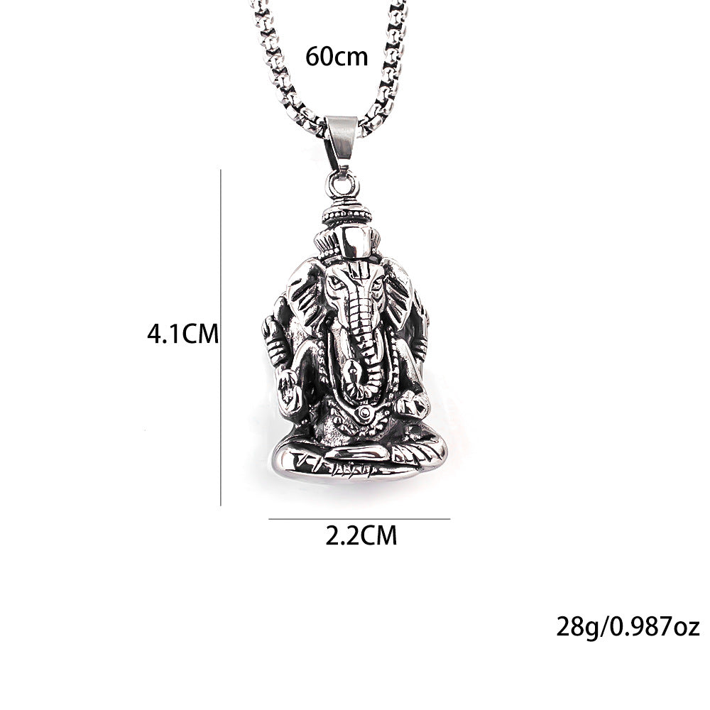 Stainless Steel Necklace  | Land animal