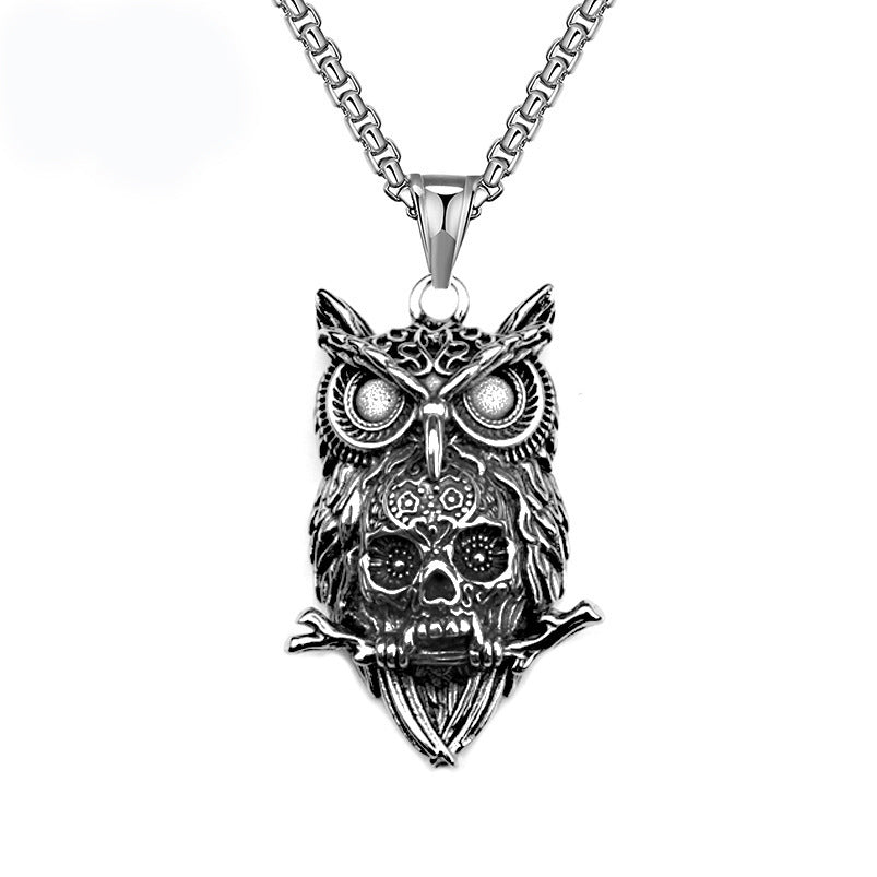 Stainless Steel Necklace  | Flying animal