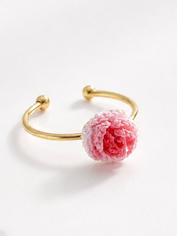 Pink Rose Ring