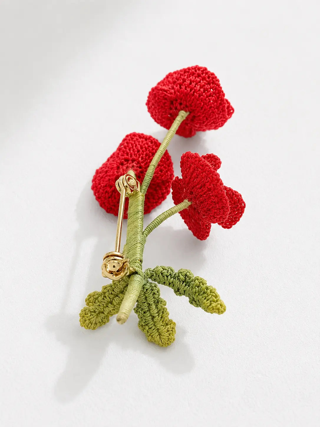 Poppy Keepsake Brooch