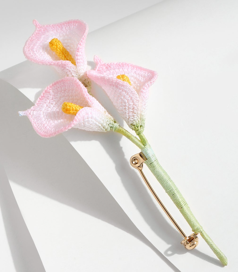 Micro Crochet Brooch | Callalily