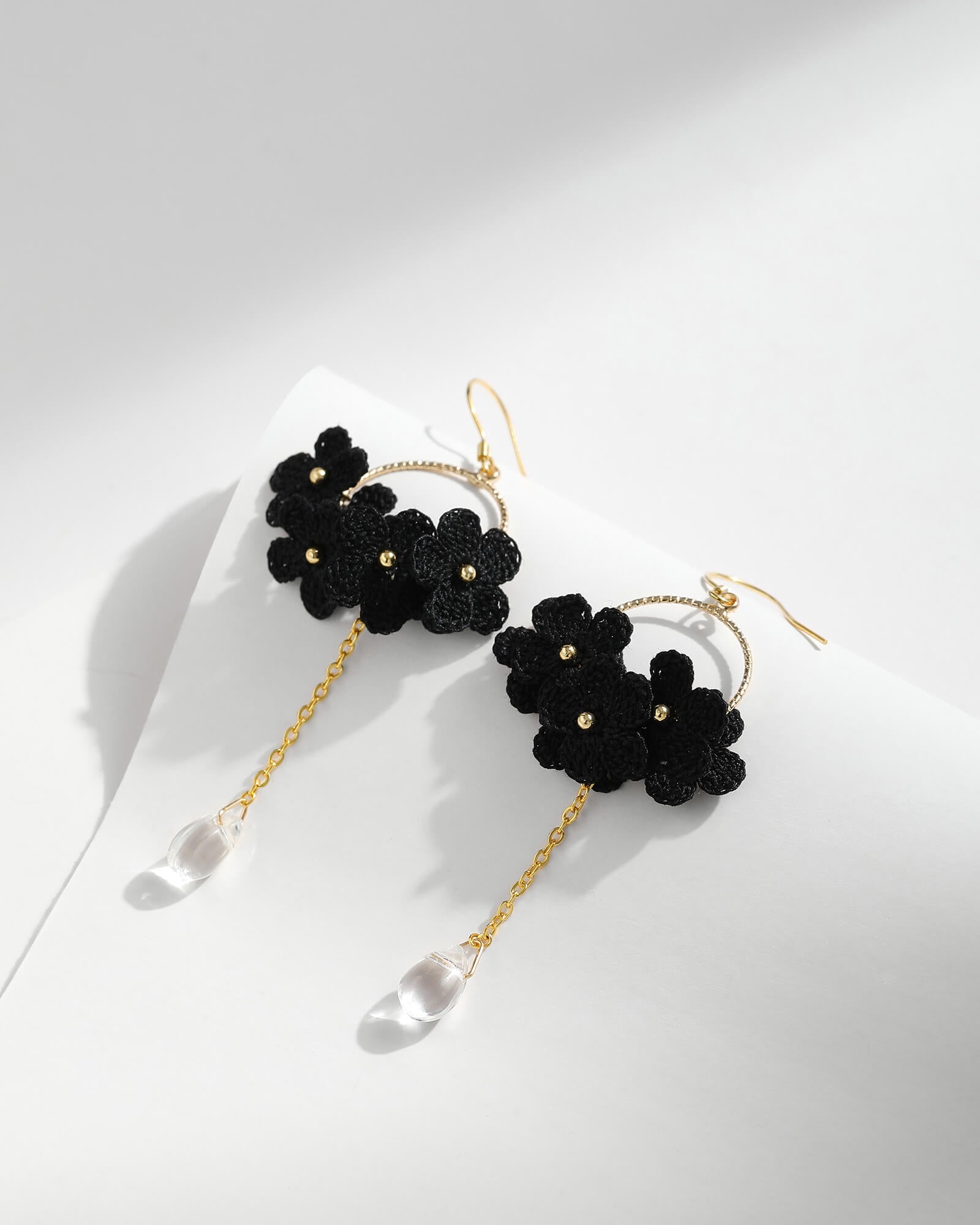 Blossom Halo Drop Earrings