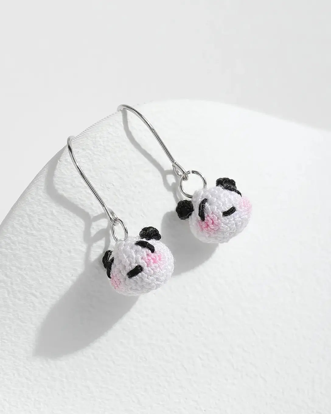 Panda Earrings