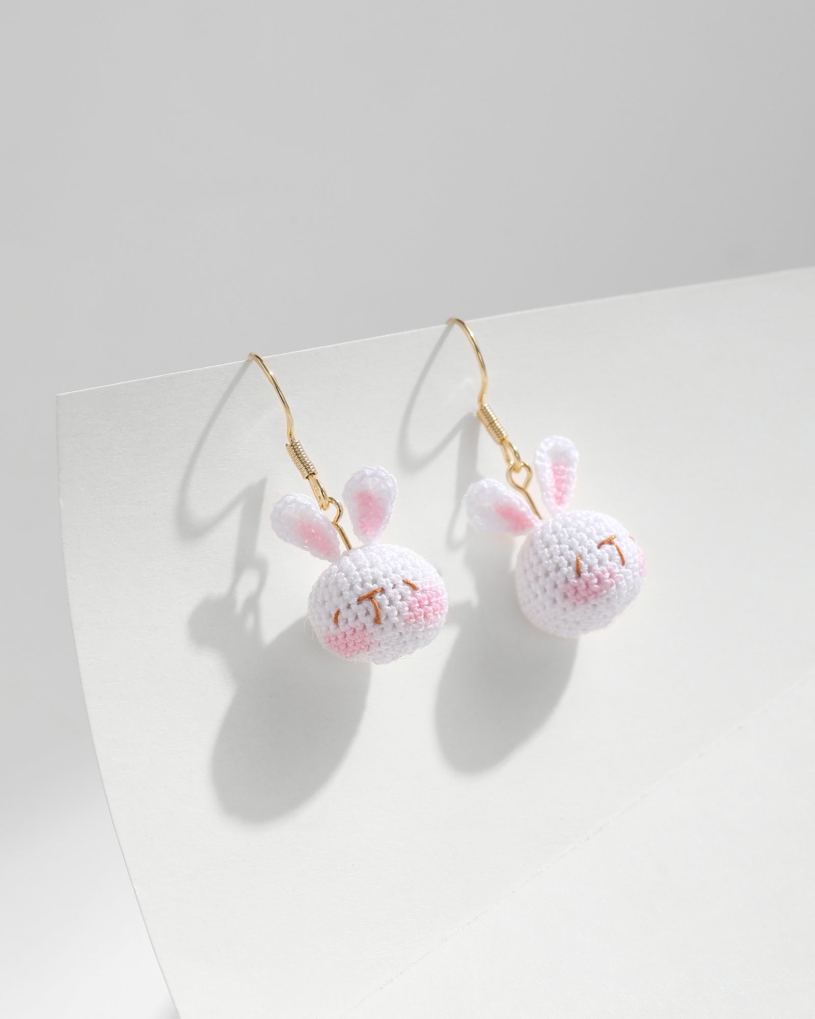 Micro Crochet Earrings | Bunny