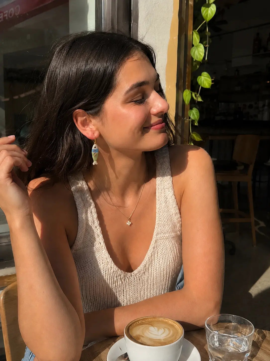 Fish Drop Earrings