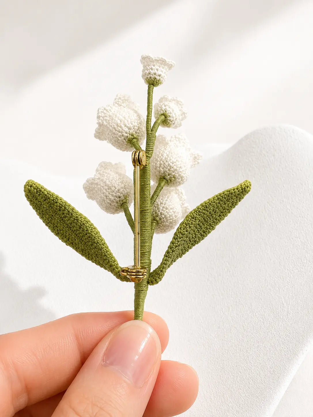Lily of the Valley Keepsake Brooch