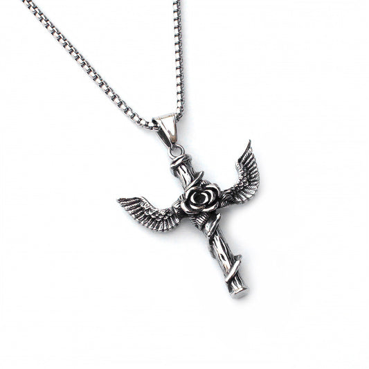 Stainless Steel Necklace  | Cross theme
