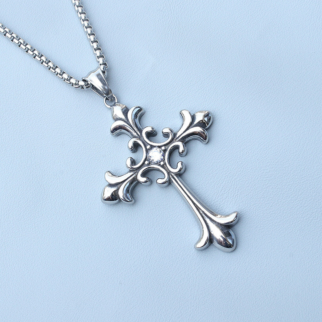 Stainless Steel Necklace  | Cross