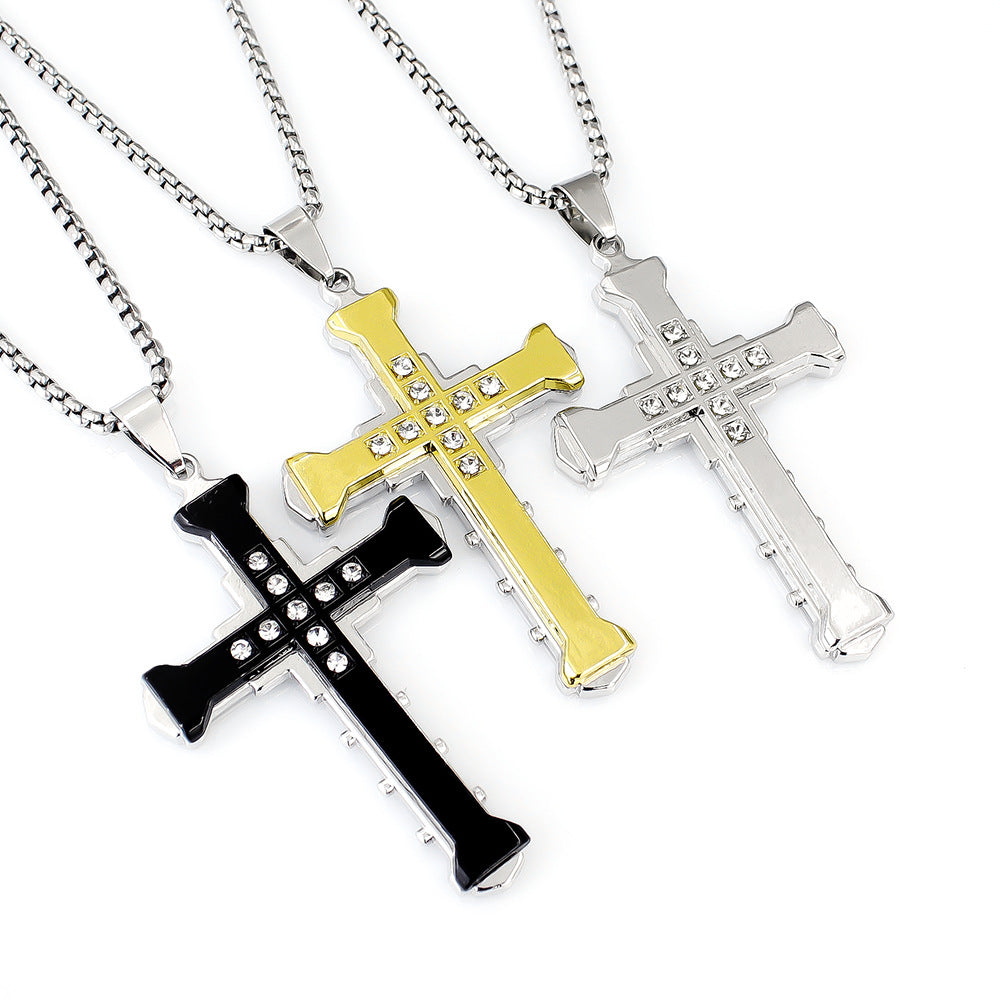 Stainless Steel Necklace  | Cross