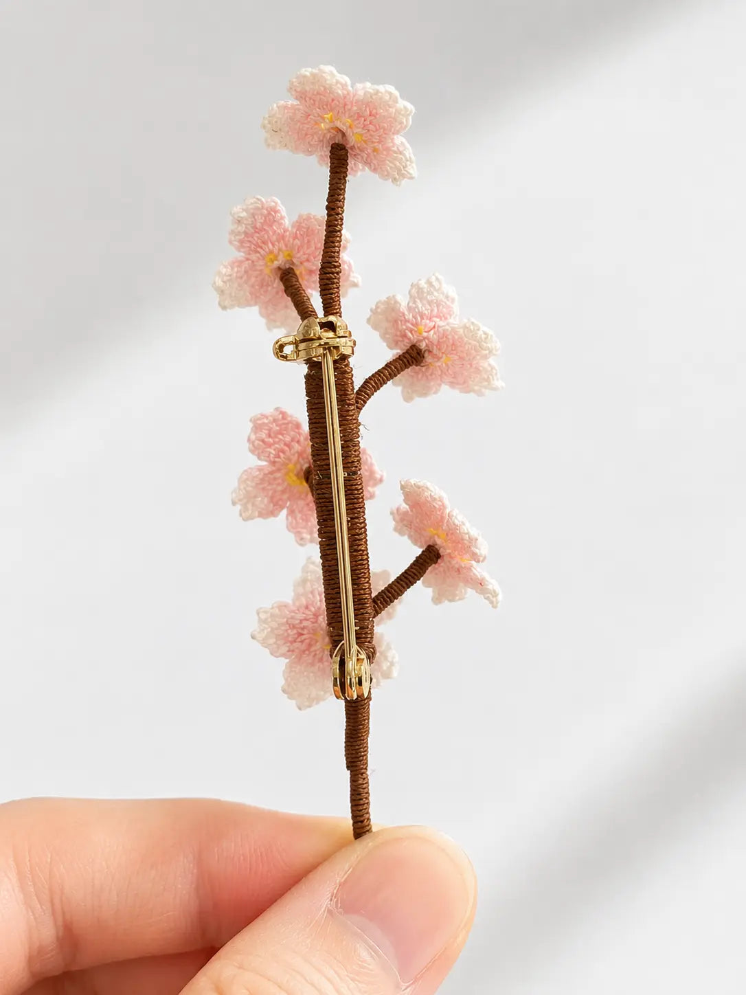 Cherry Blossom Keepsake Brooch