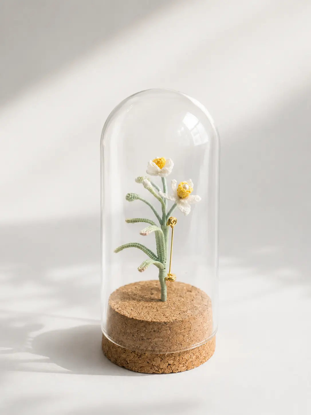 Daffodil Keepsake Brooch