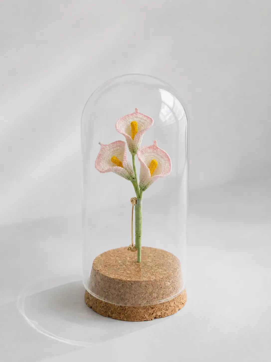 Calla Lily Keepsake Brooch