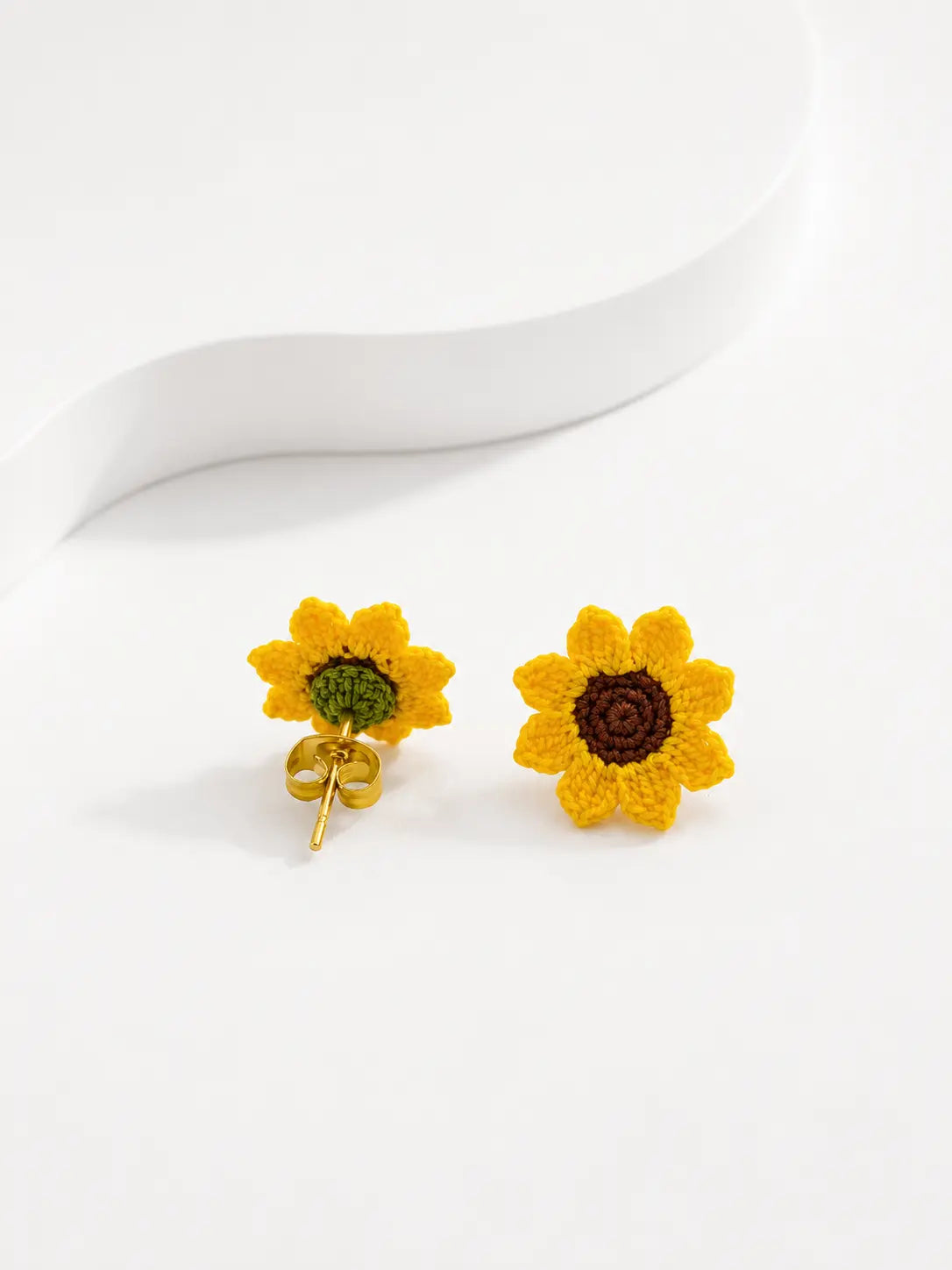 Sunflower Stud Earrings
