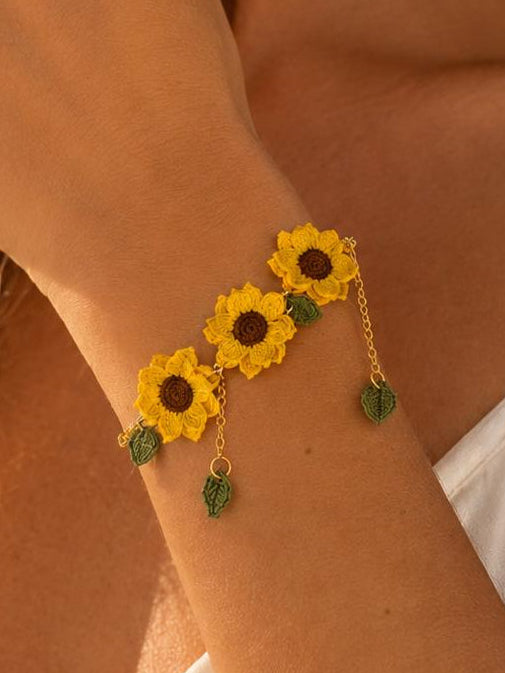 Sunflower Bracelet