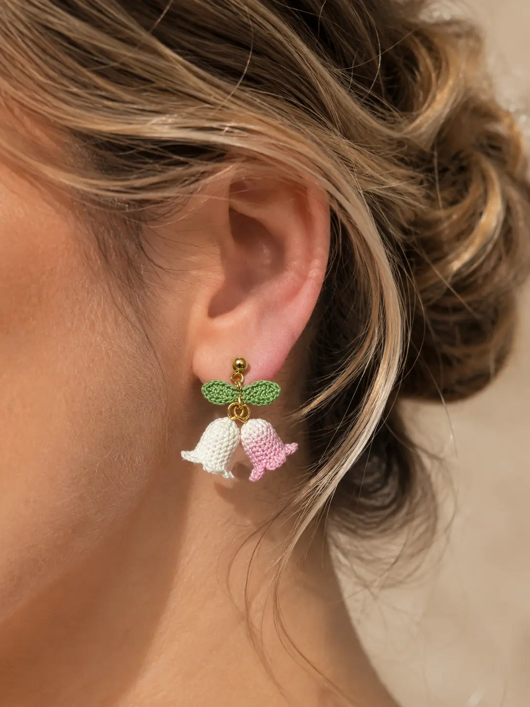 Lily of the Valley Stud Earrings