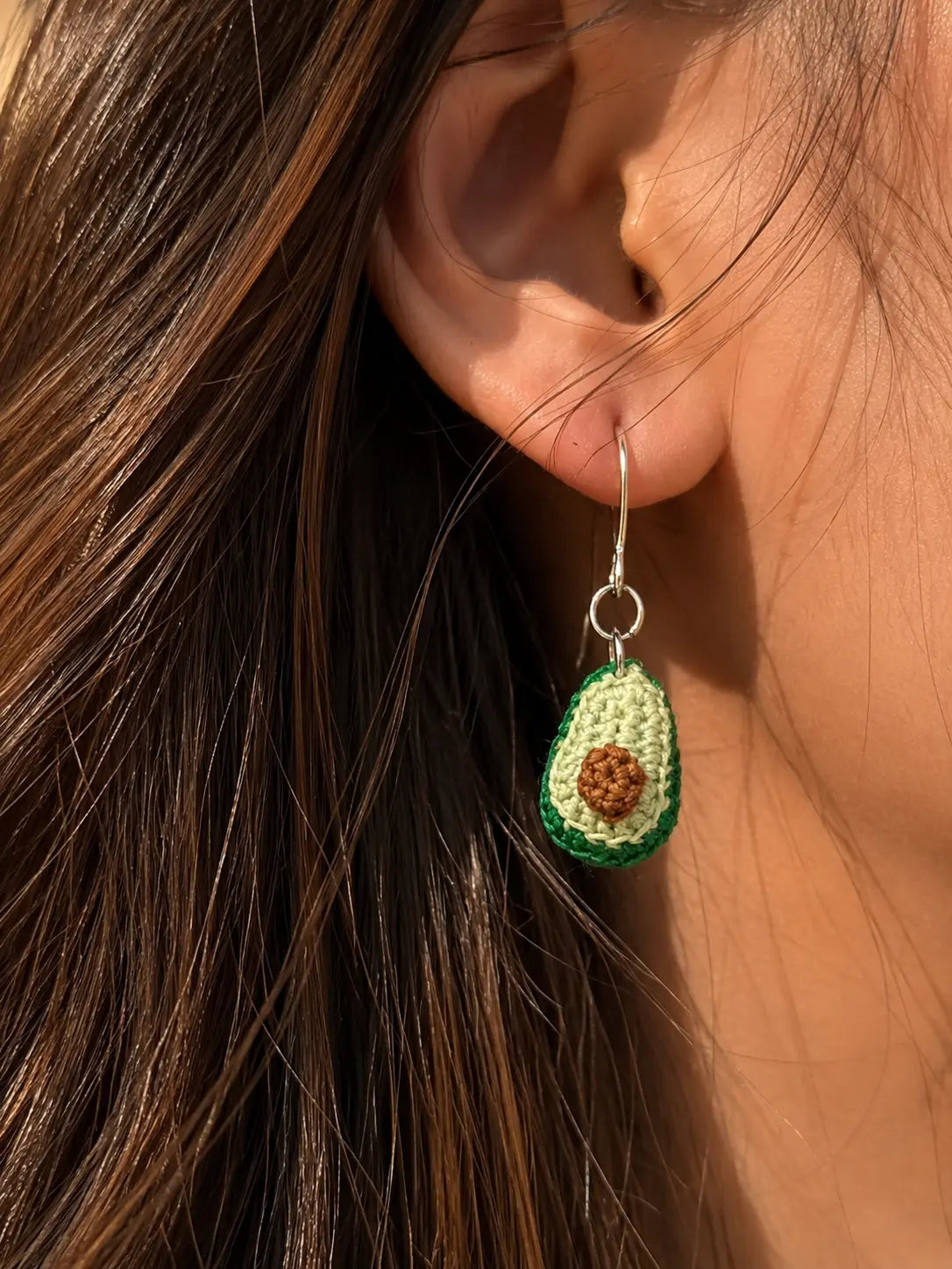 Avocado Drop Earrings