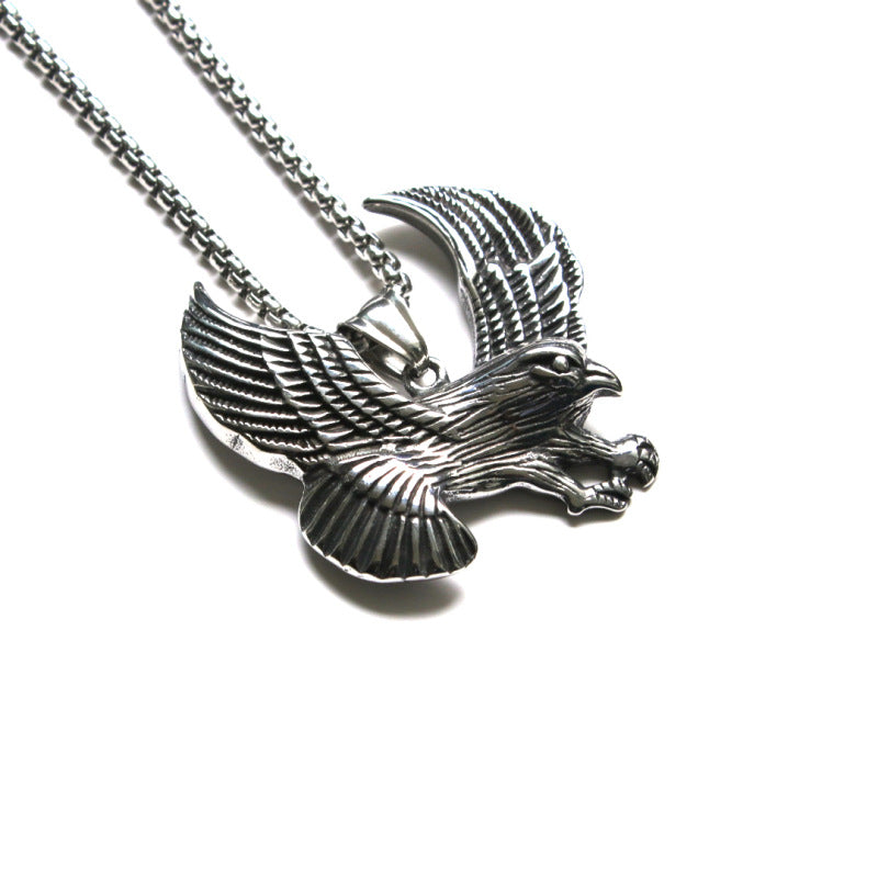 Stainless Steel Necklace  | Eagle