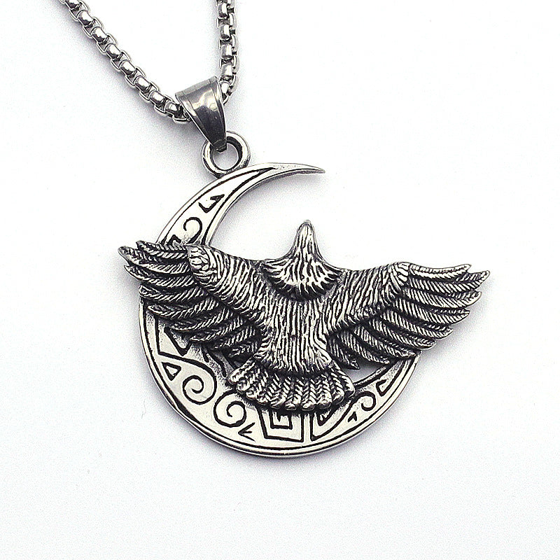 Stainless Steel Necklace  | Eagle