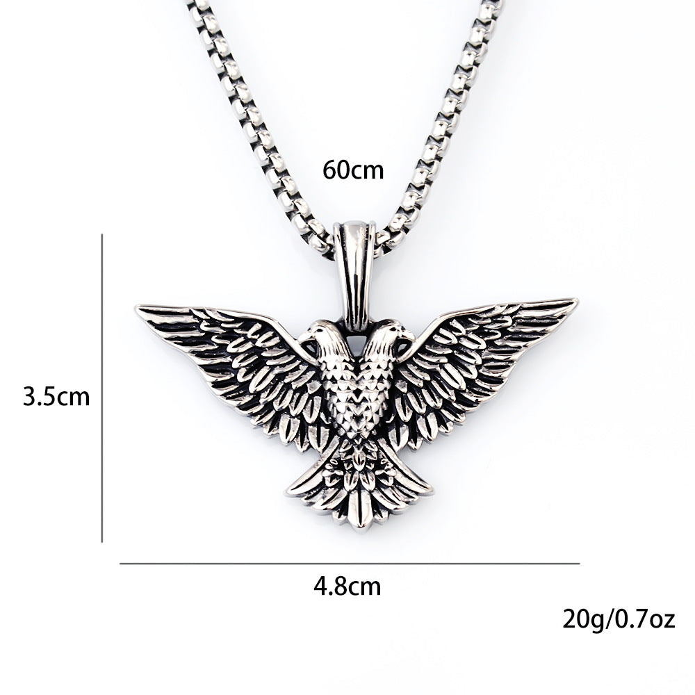 Stainless Steel Necklace  | Eagle