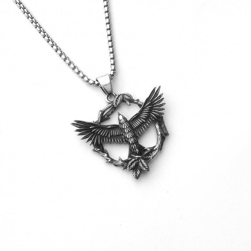 Stainless Steel Necklace  | Eagle