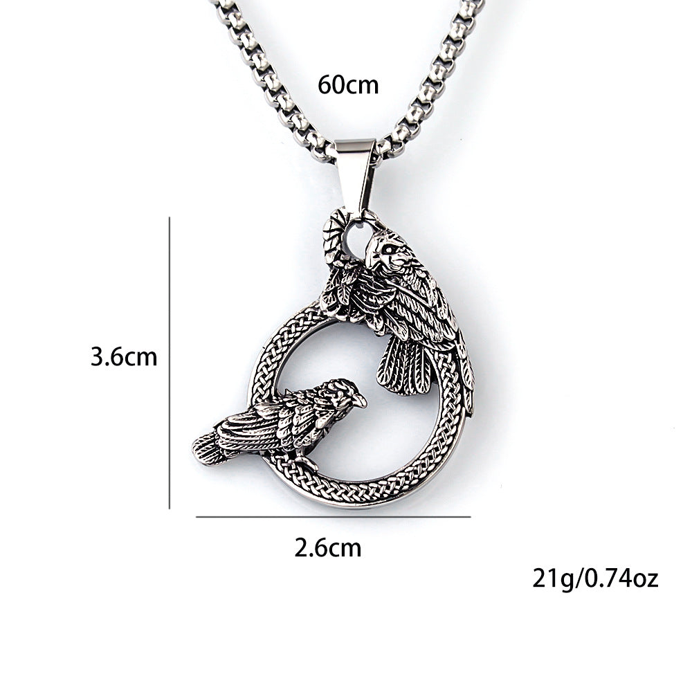 Stainless Steel Necklace  | Eagle