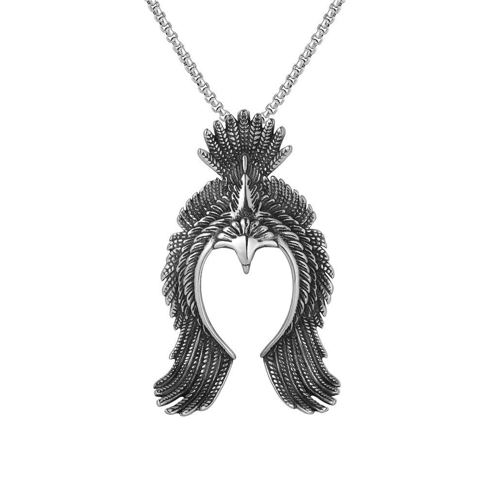 Stainless Steel Necklace  | Eagle