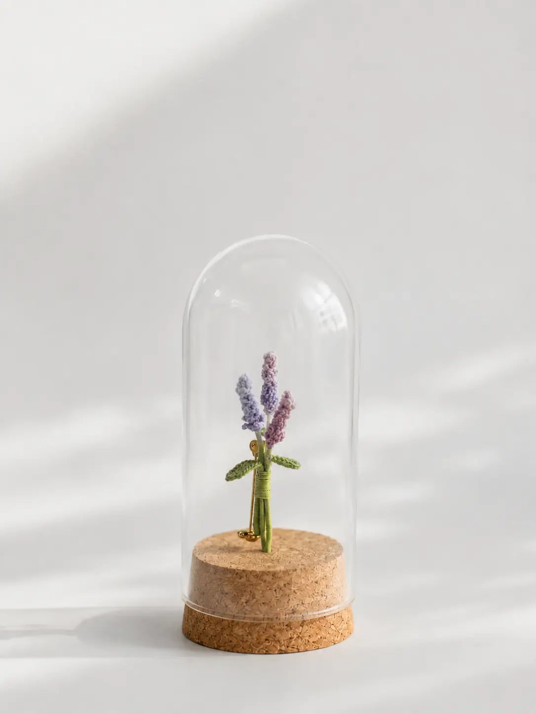 Lavender Keepsake Brooch