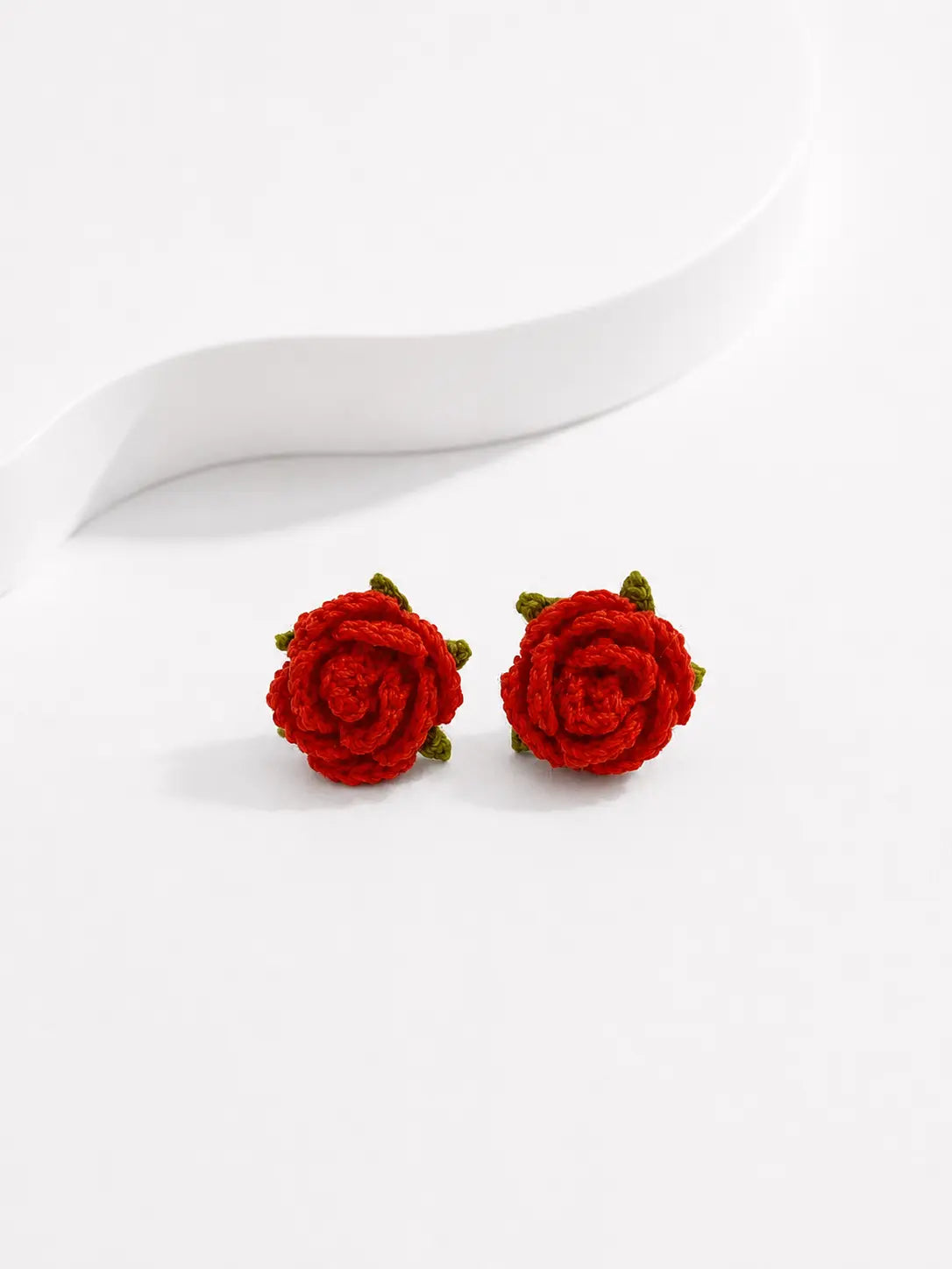 Rose Stud Earrings