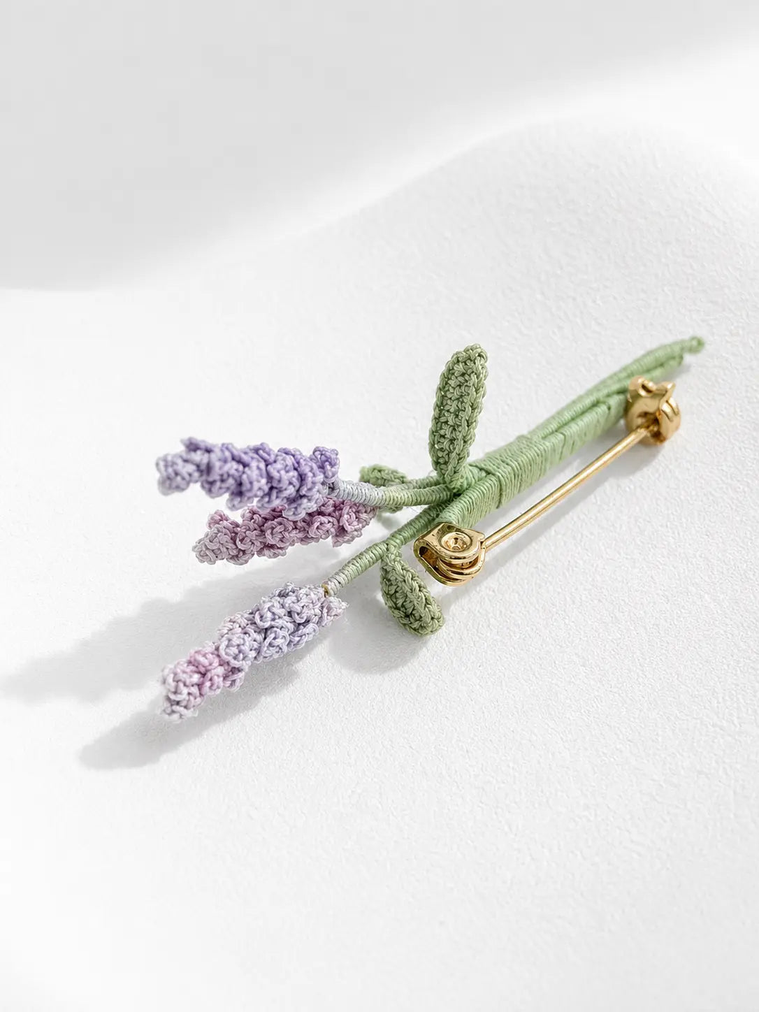 Lavender Keepsake Brooch