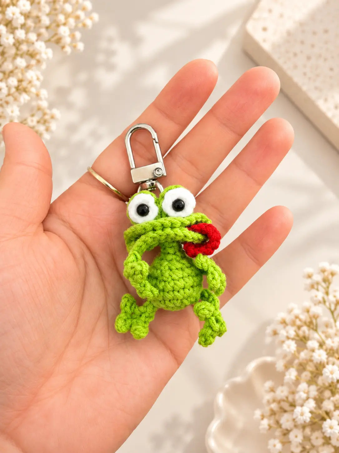 Frog Keychains & Bag Charms