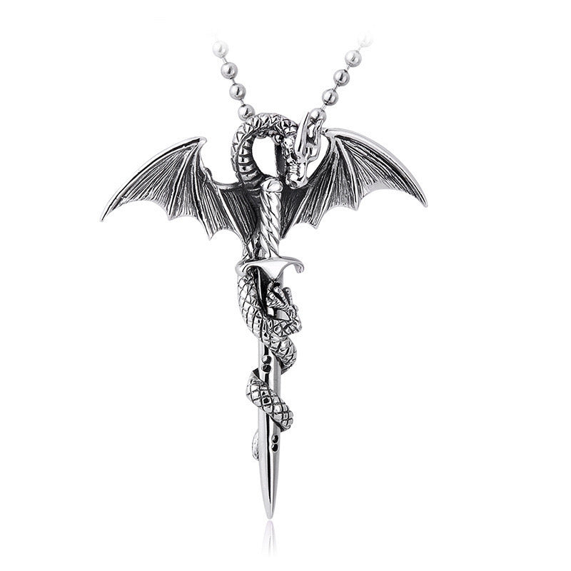 Stainless Steel Necklace  | Dragon