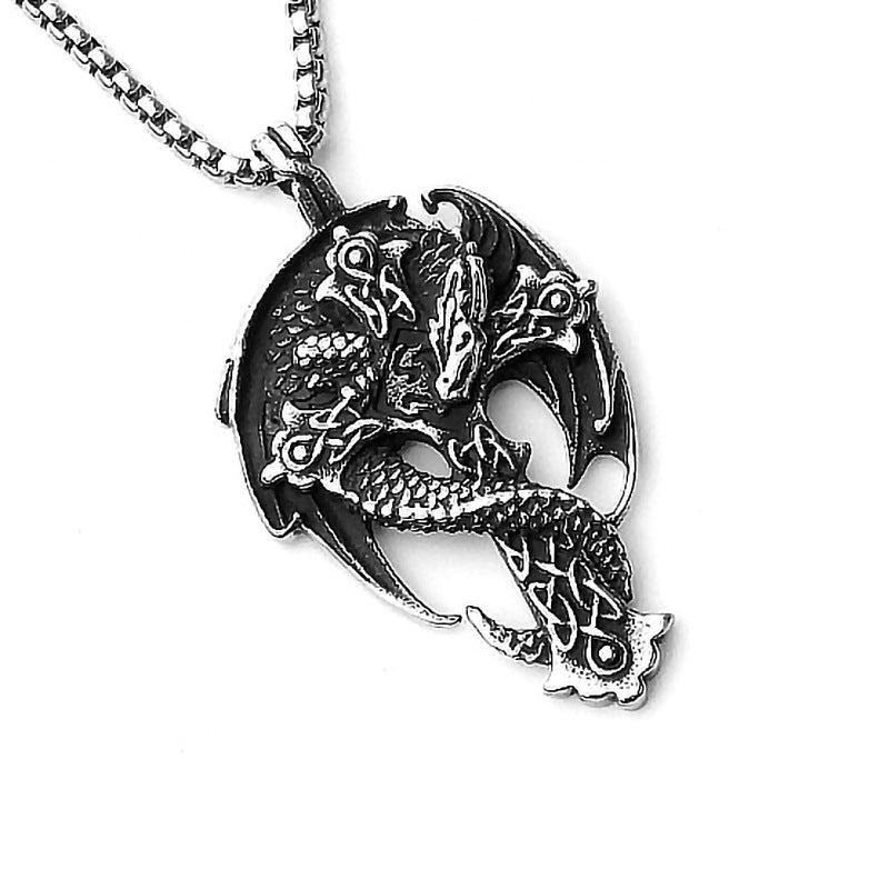 Stainless Steel Necklace  | Dragon