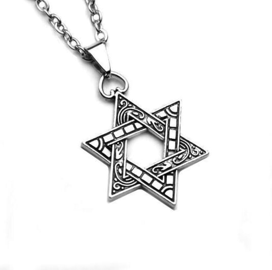 Stainless Steel Celestial Star Necklace