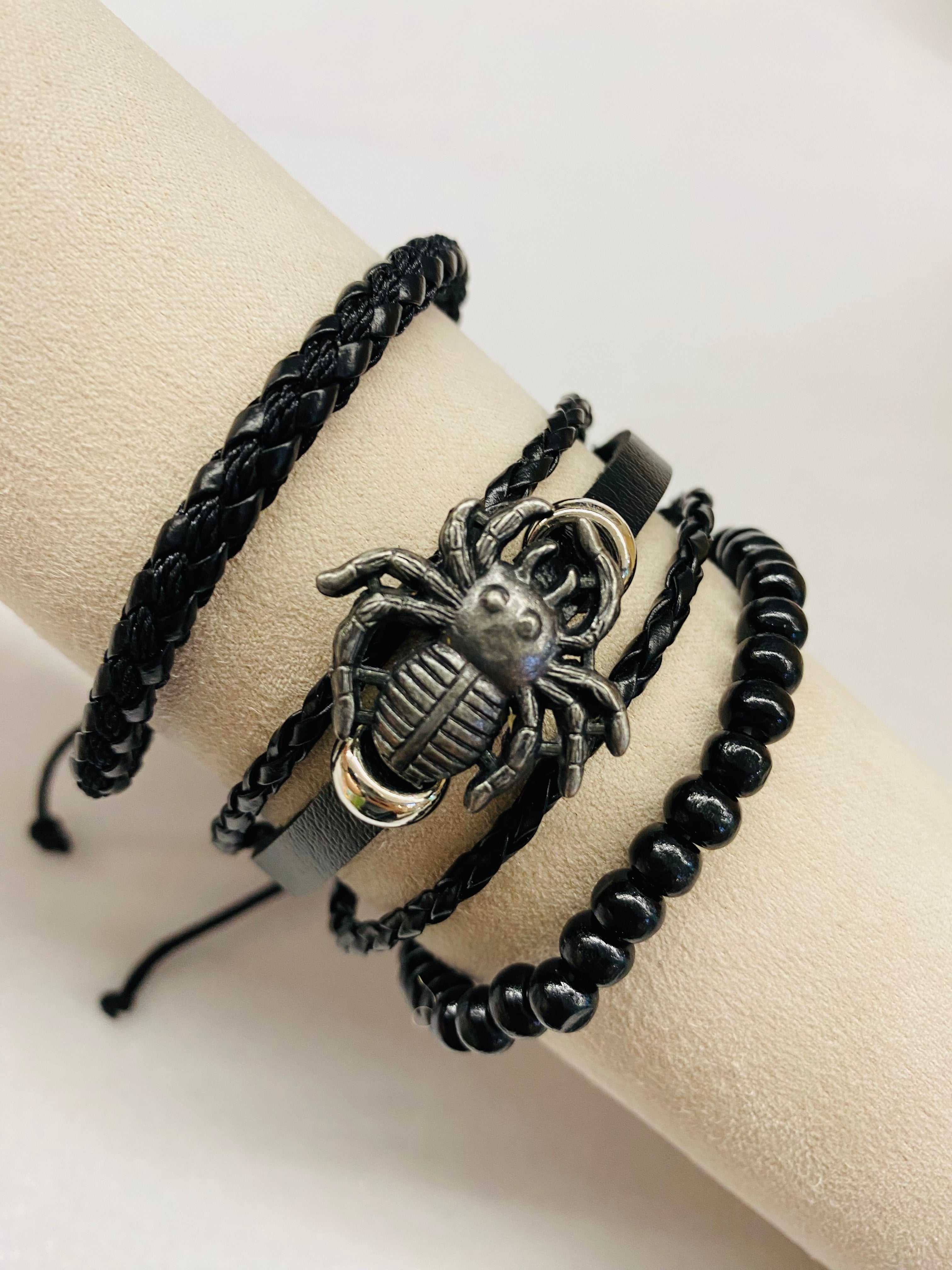 Leather Bracelet | Spider
