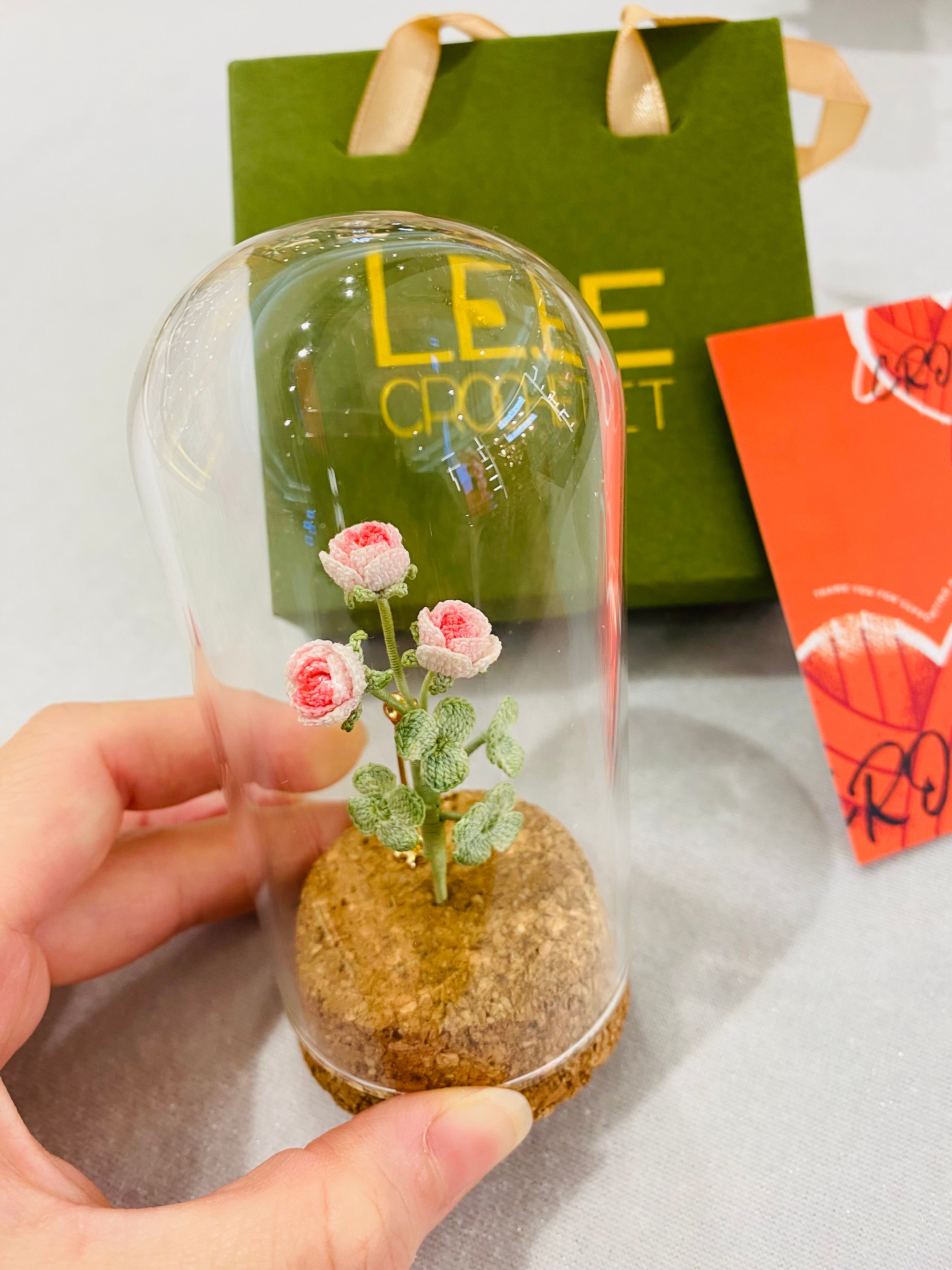 Micro Crochet Brooches | Spray Roses