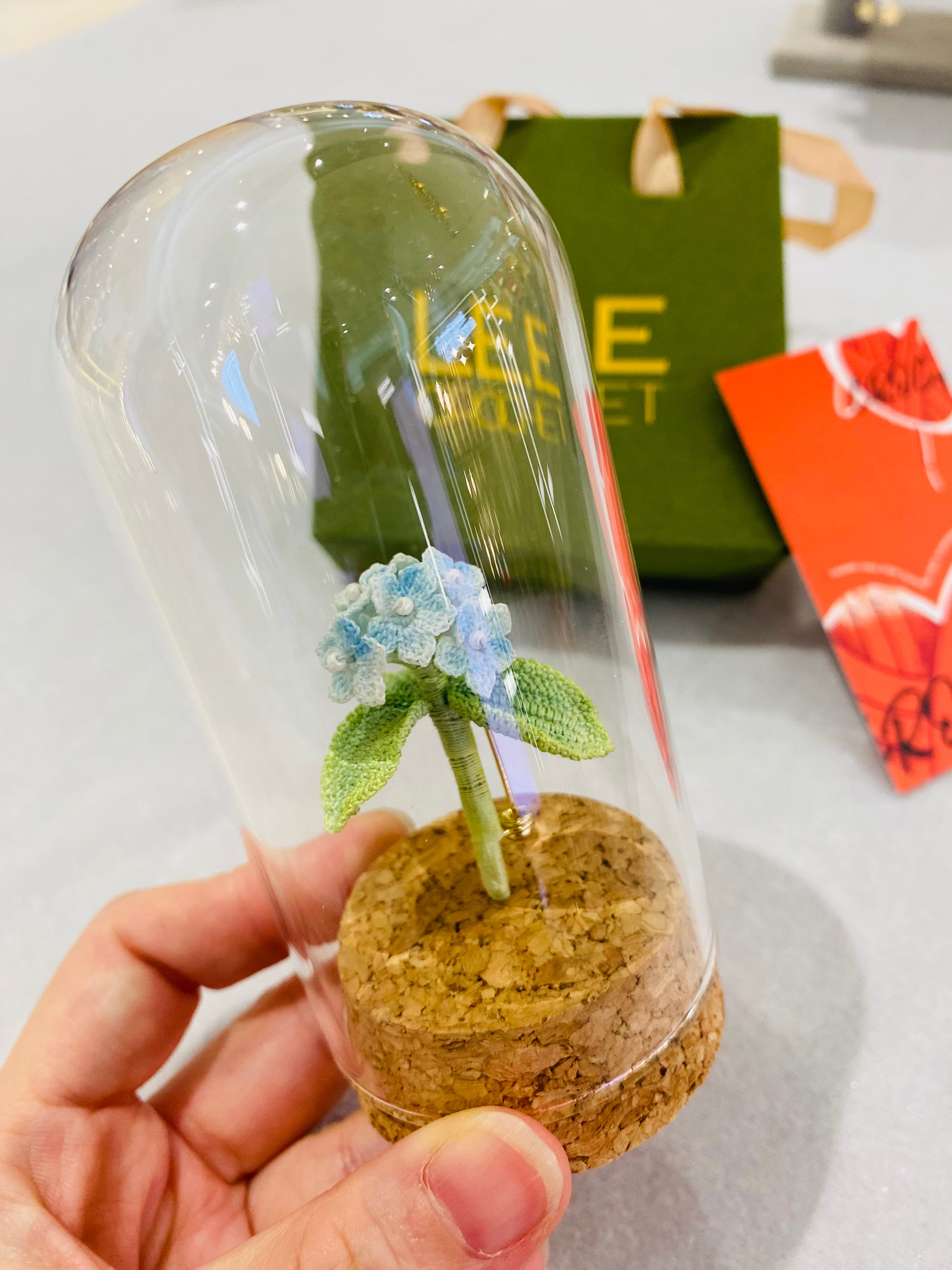 Micro Crochet Brooches | Foget Me Not