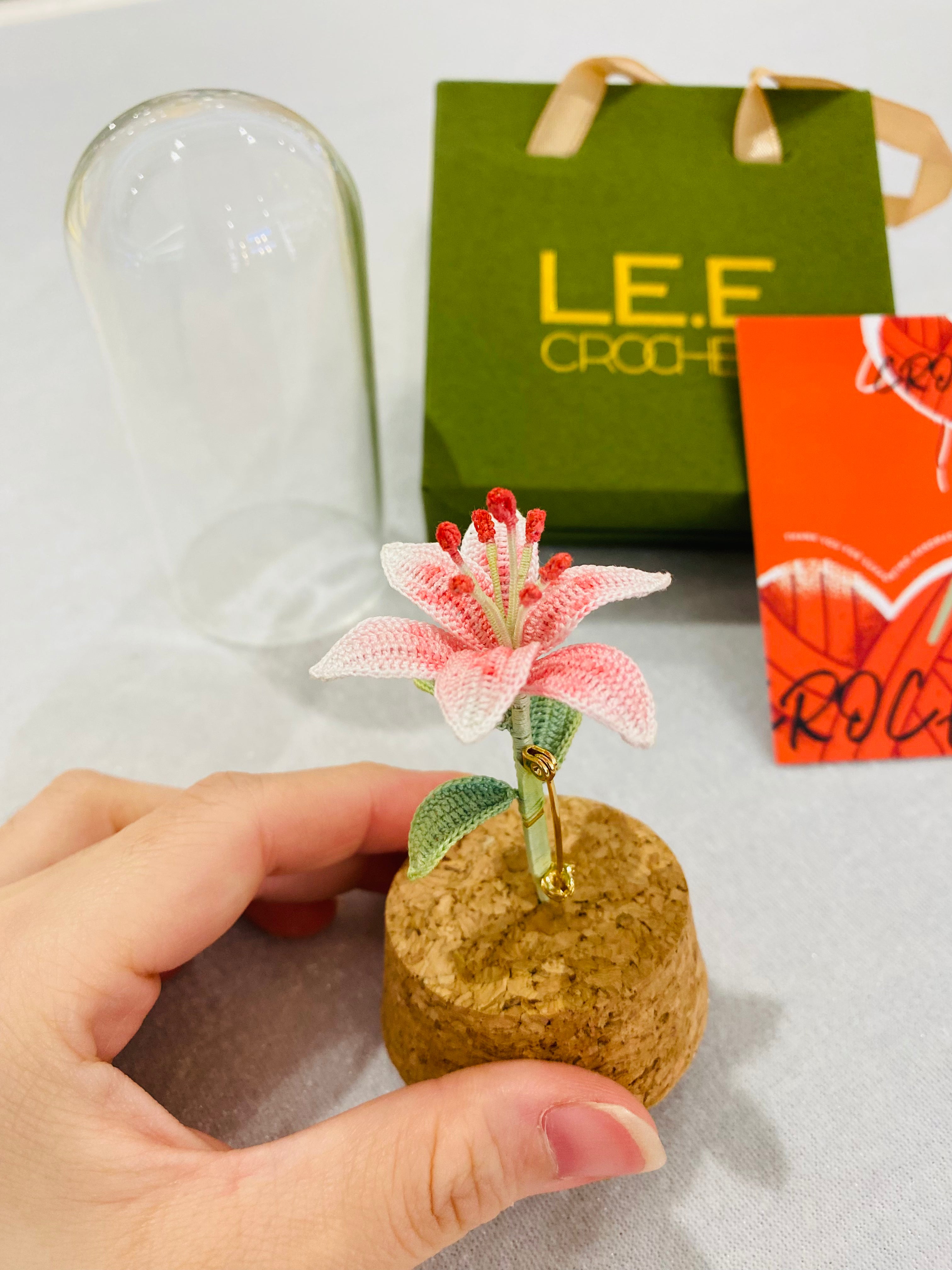 Micro Crochet Brooches | Lily