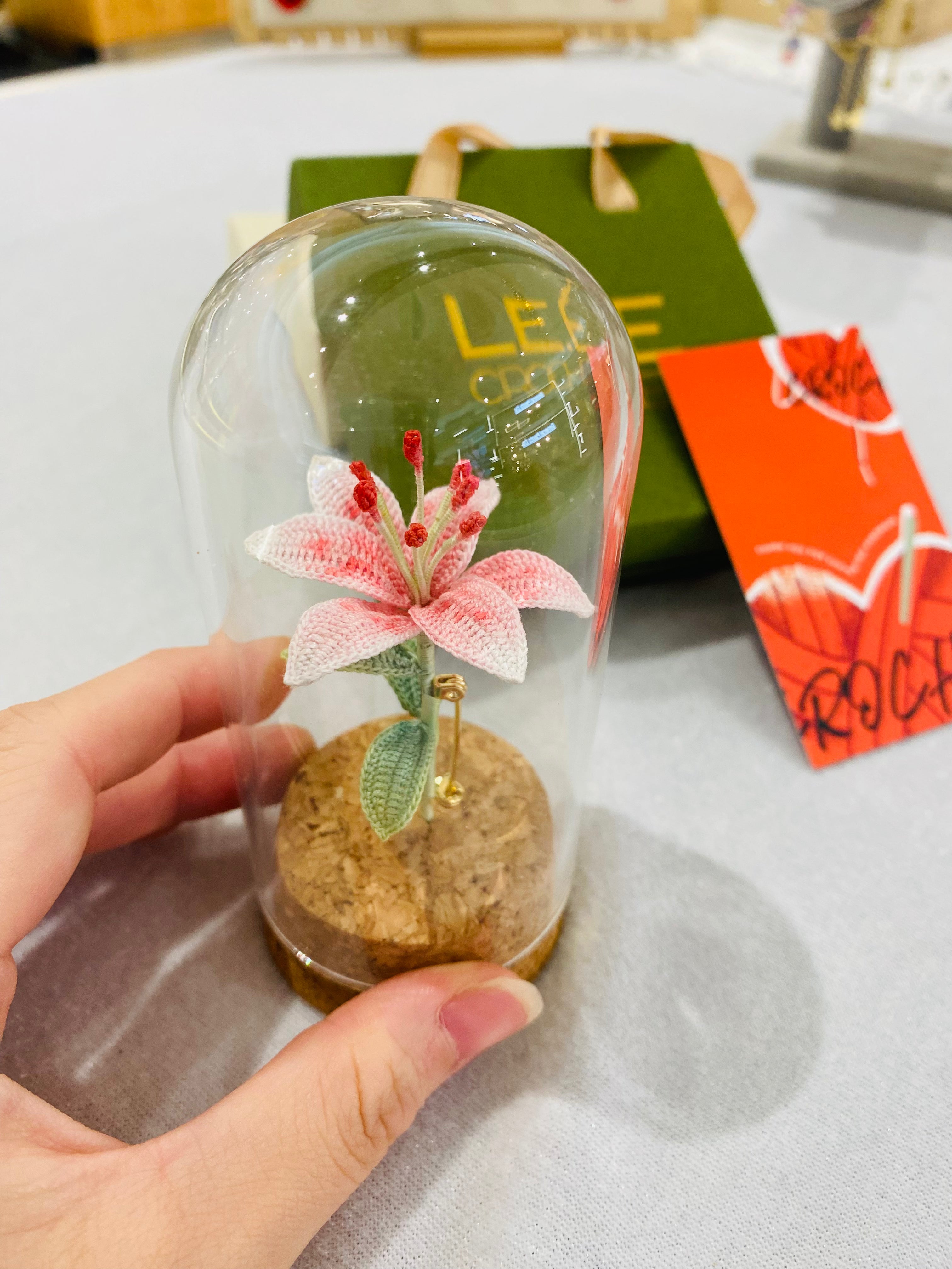 Micro Crochet Brooches | Lily