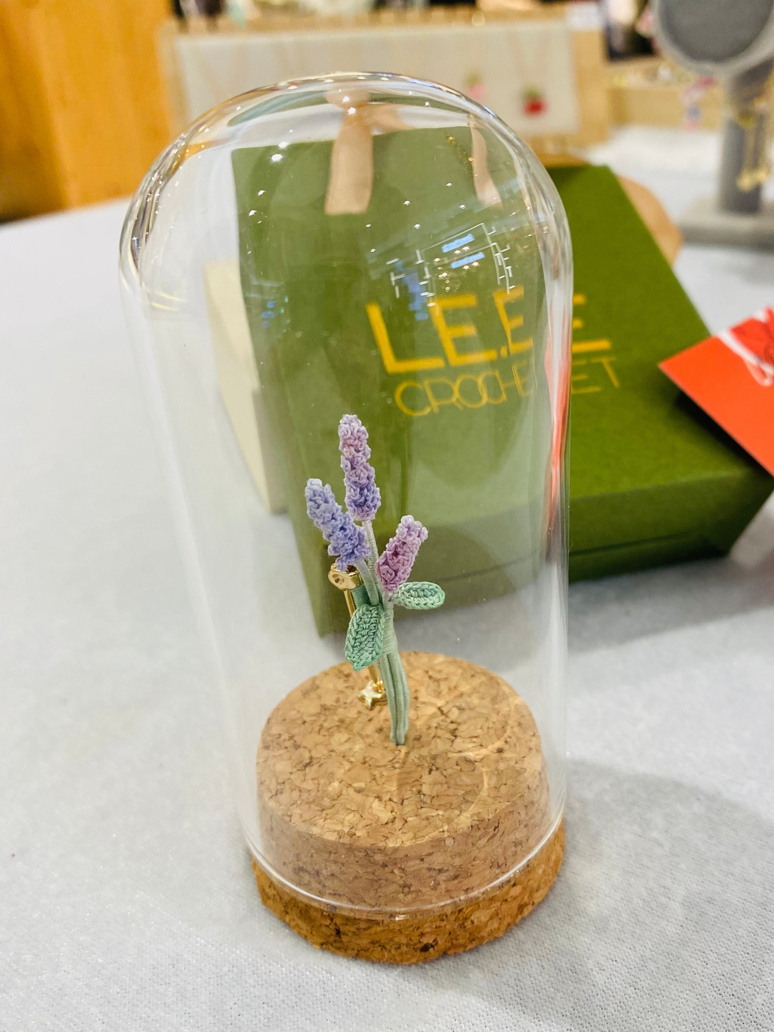 Micro Crochet Brooches | Lavender