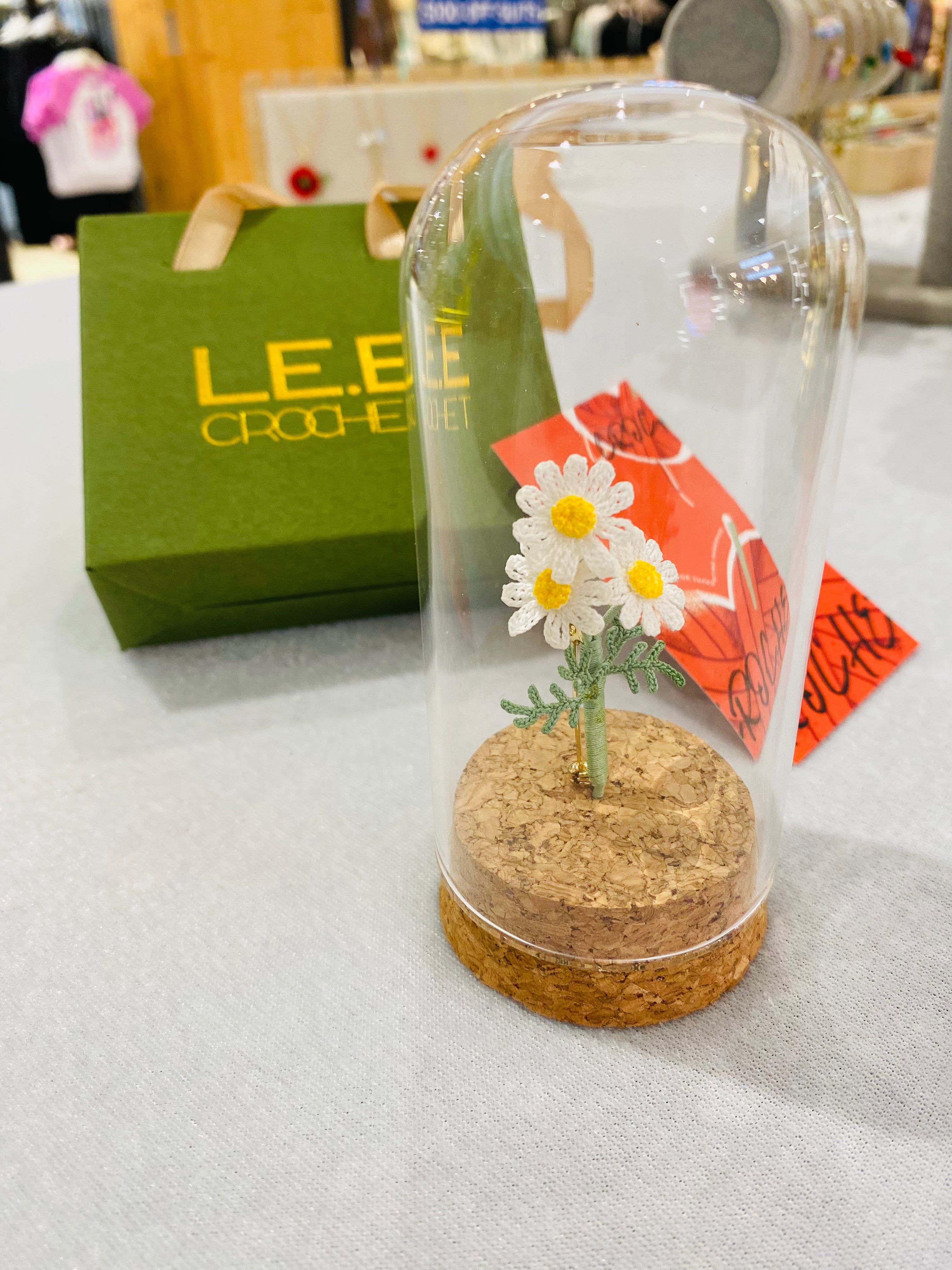 Micro Crochet Brooches | Daisy