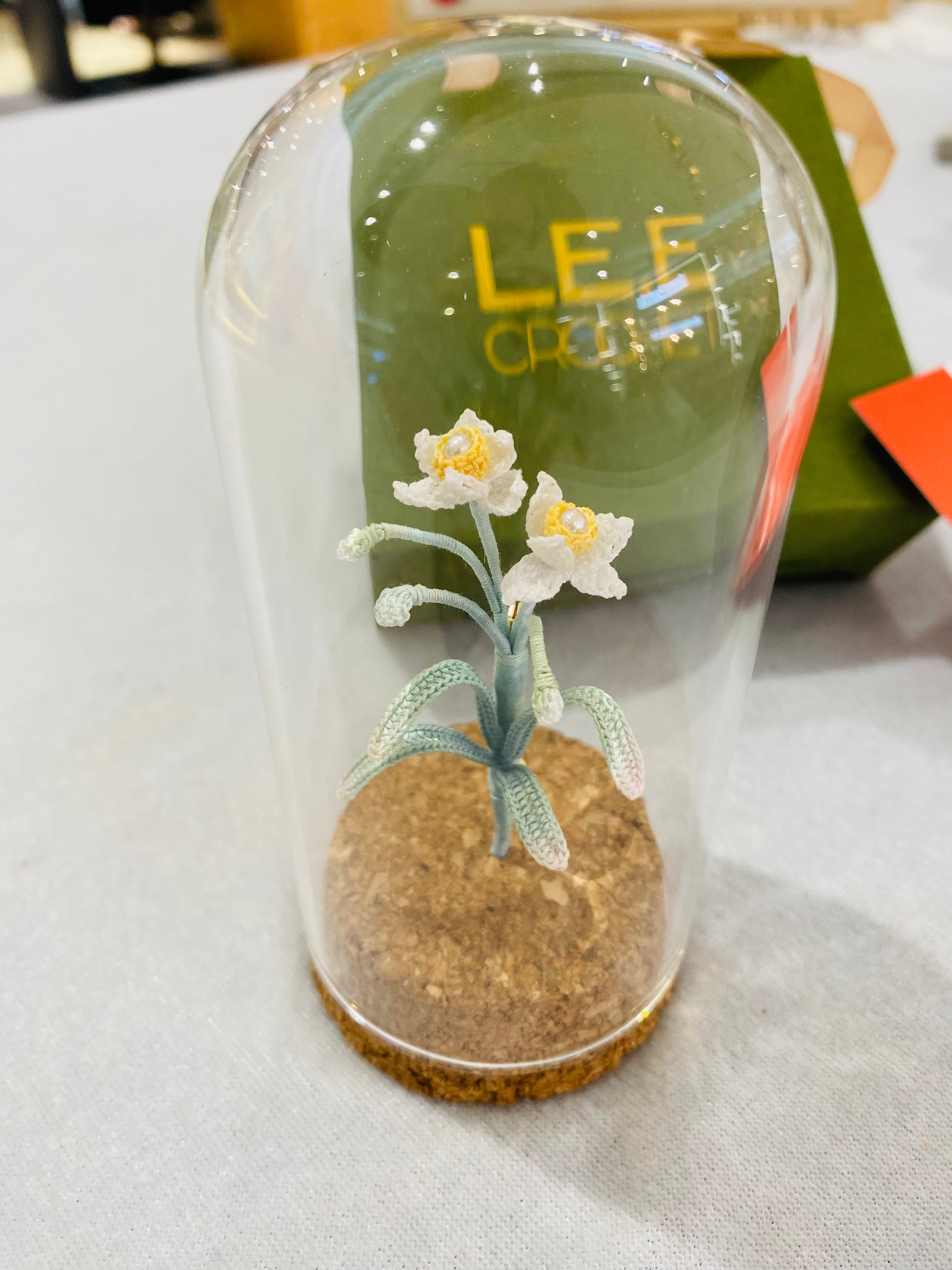 Micro Crochet Brooches | Daffodil