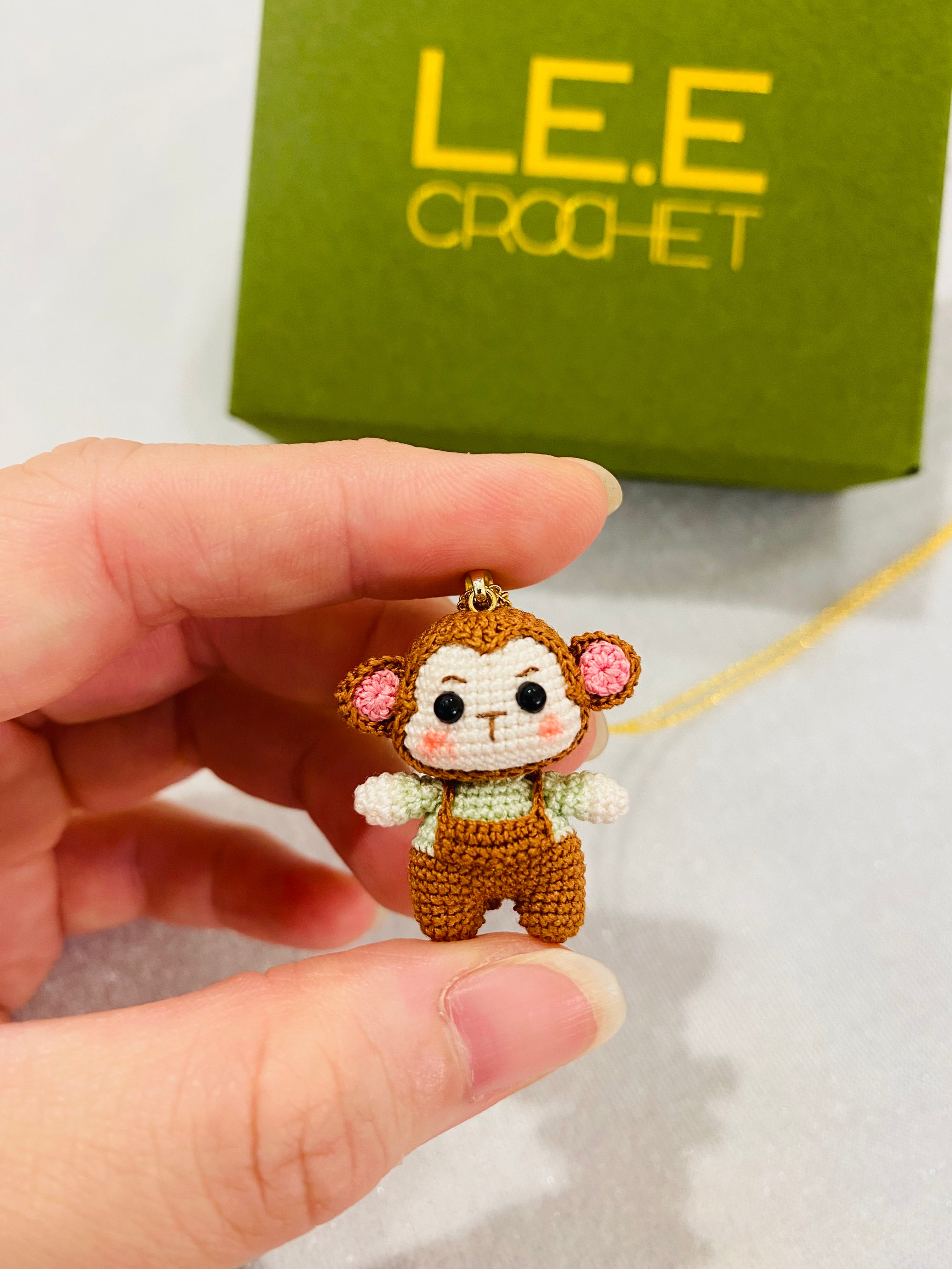Micro Crochet Necklaces |  Monkey