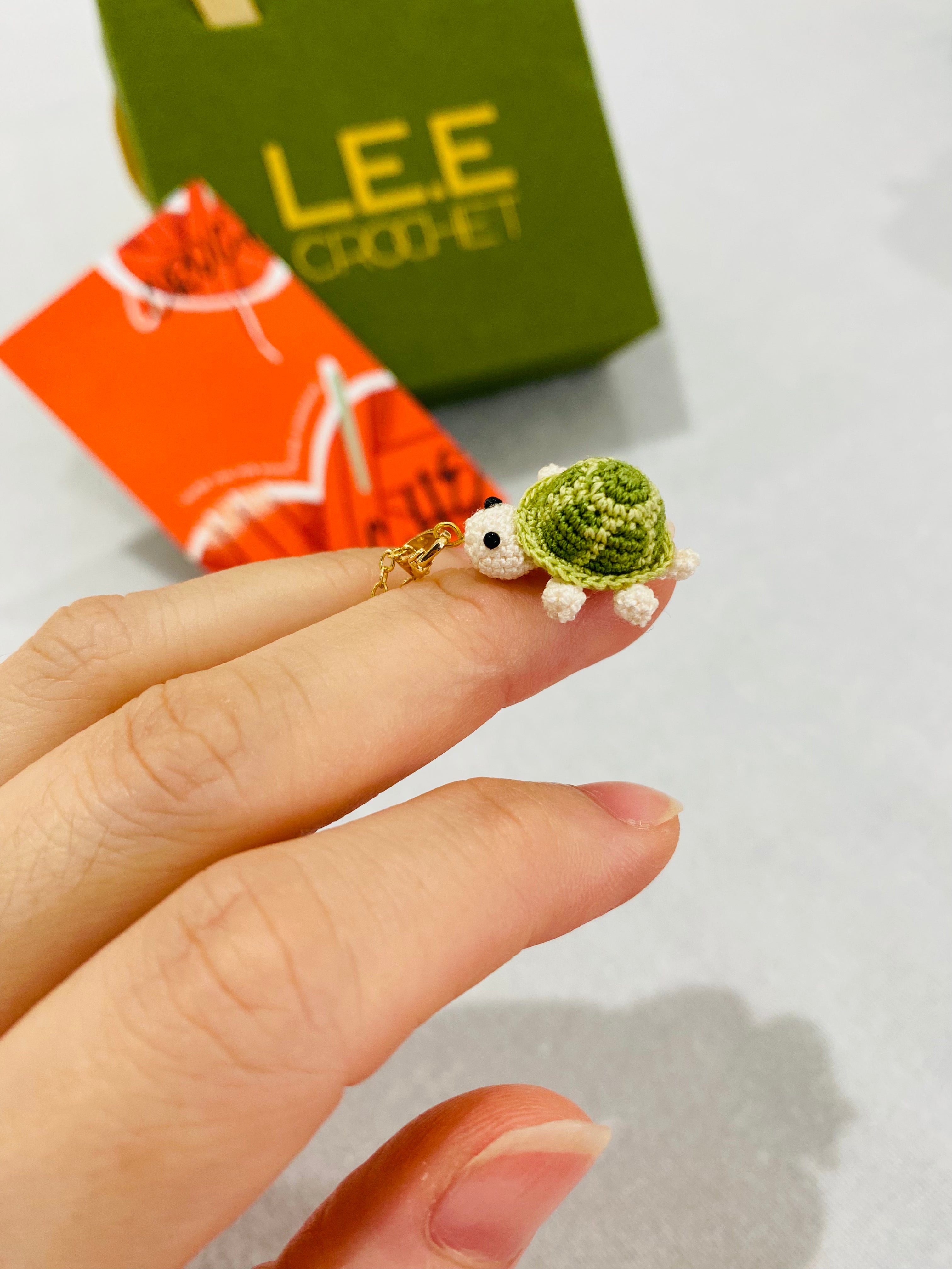 Micro Crochet Necklaces | Turtle