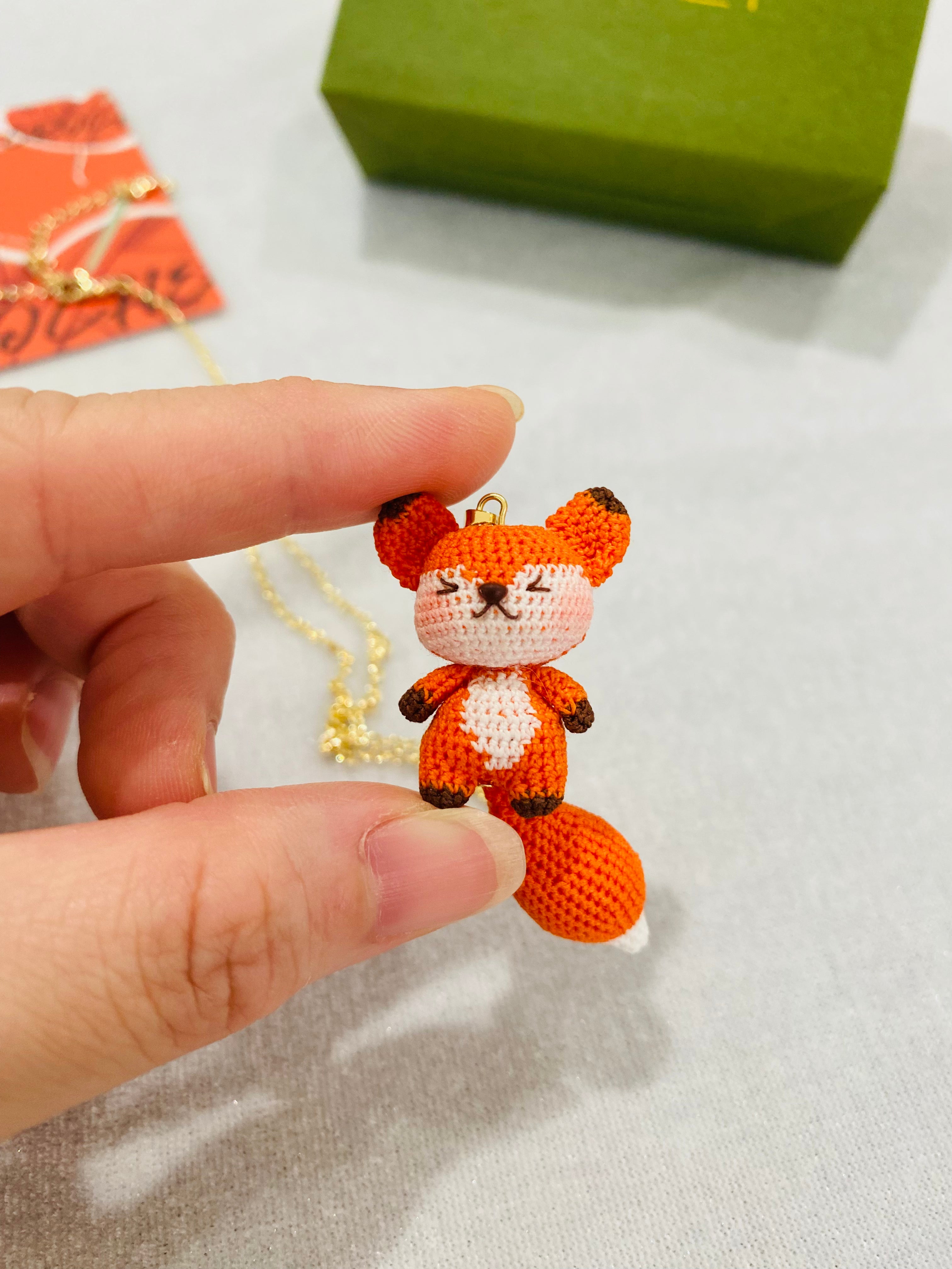 Micro Crochet Necklaces | Fox