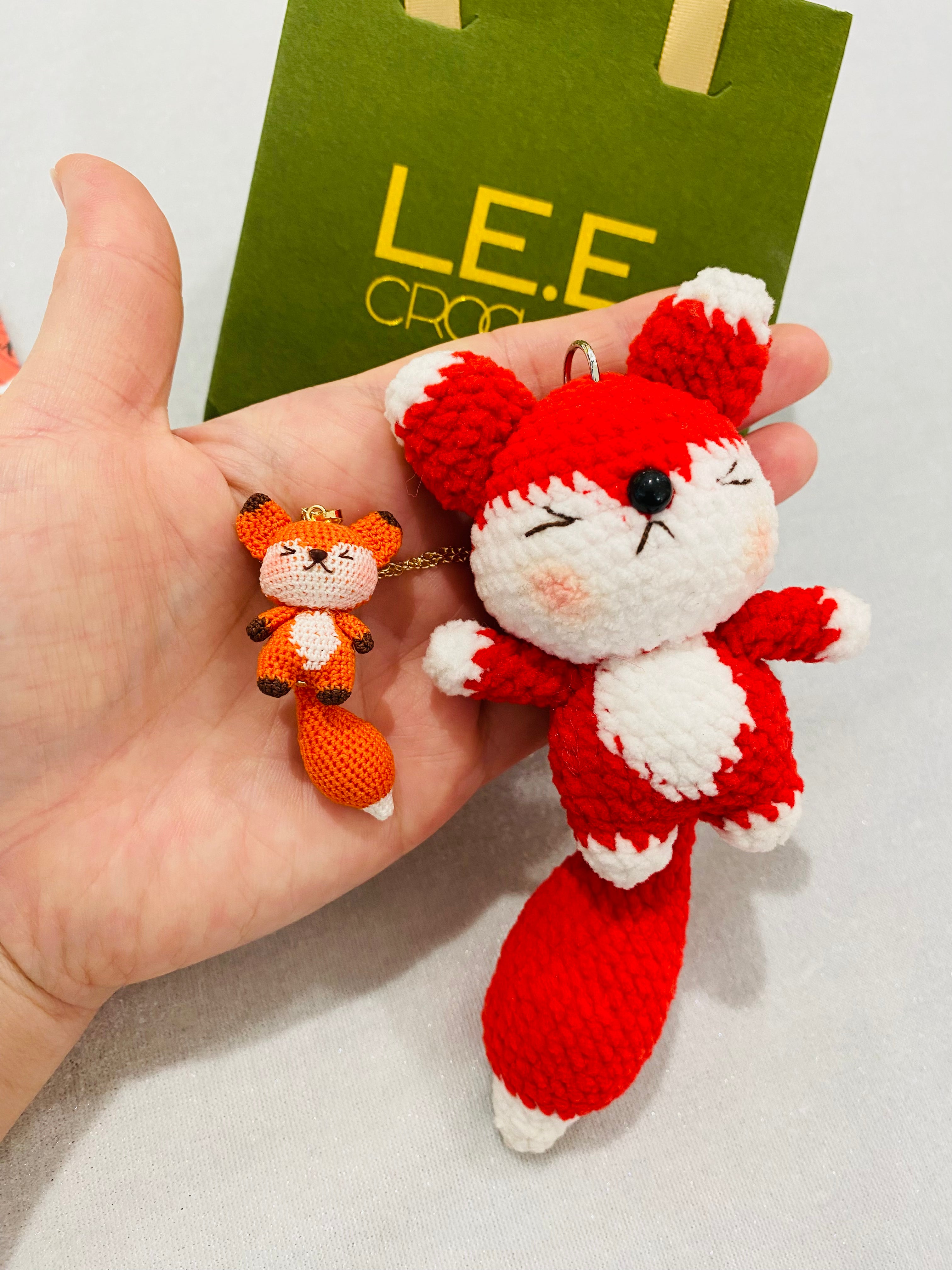 Micro Crochet Necklaces | Fox