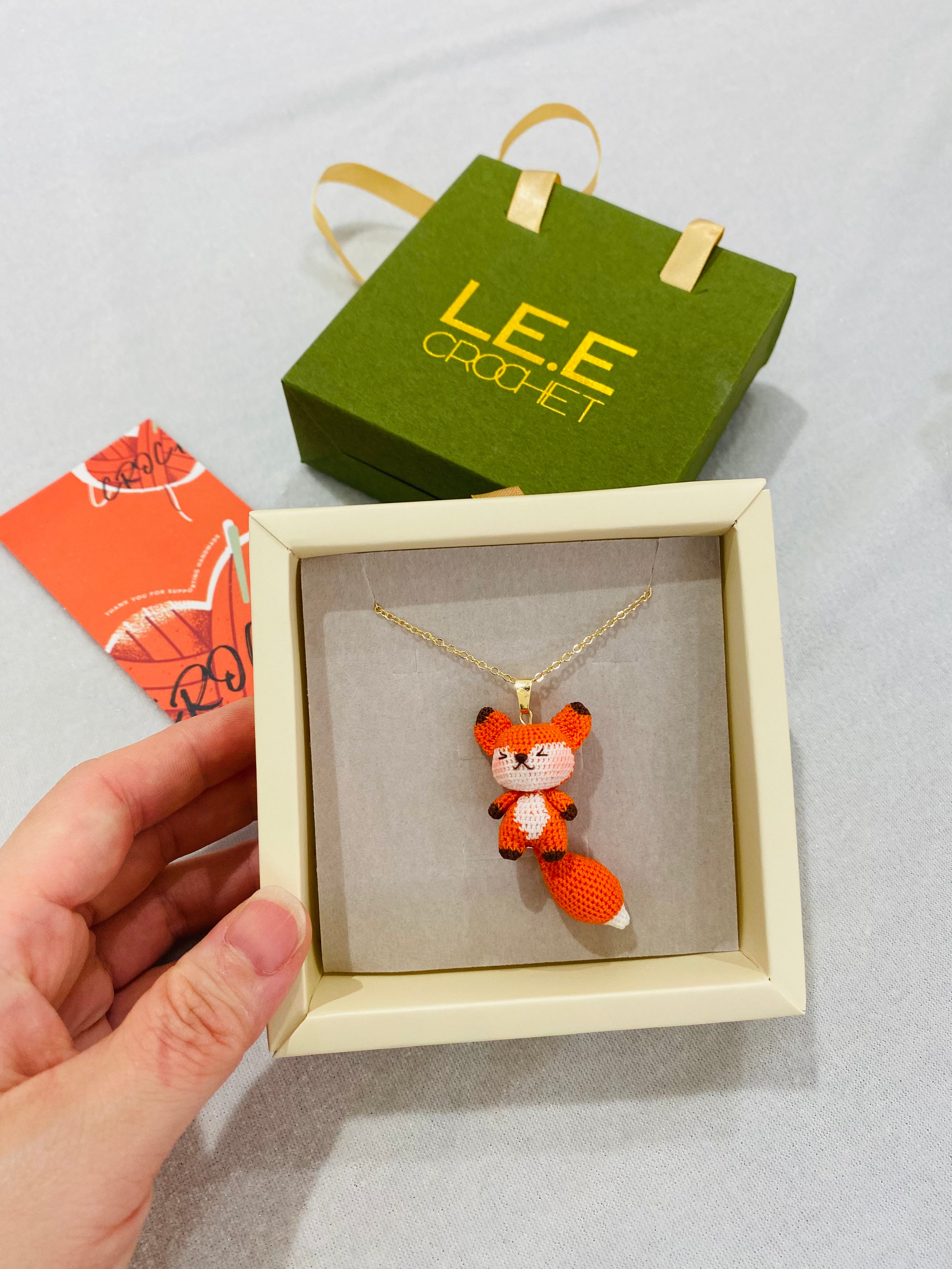 Micro Crochet Necklaces | Fox