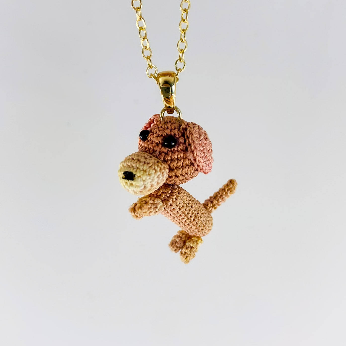 Micro Crochet Necklaces | Dachshund